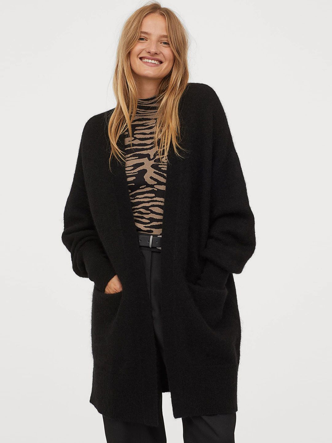 

Кардиган H&M 0789049-0 XS Черный