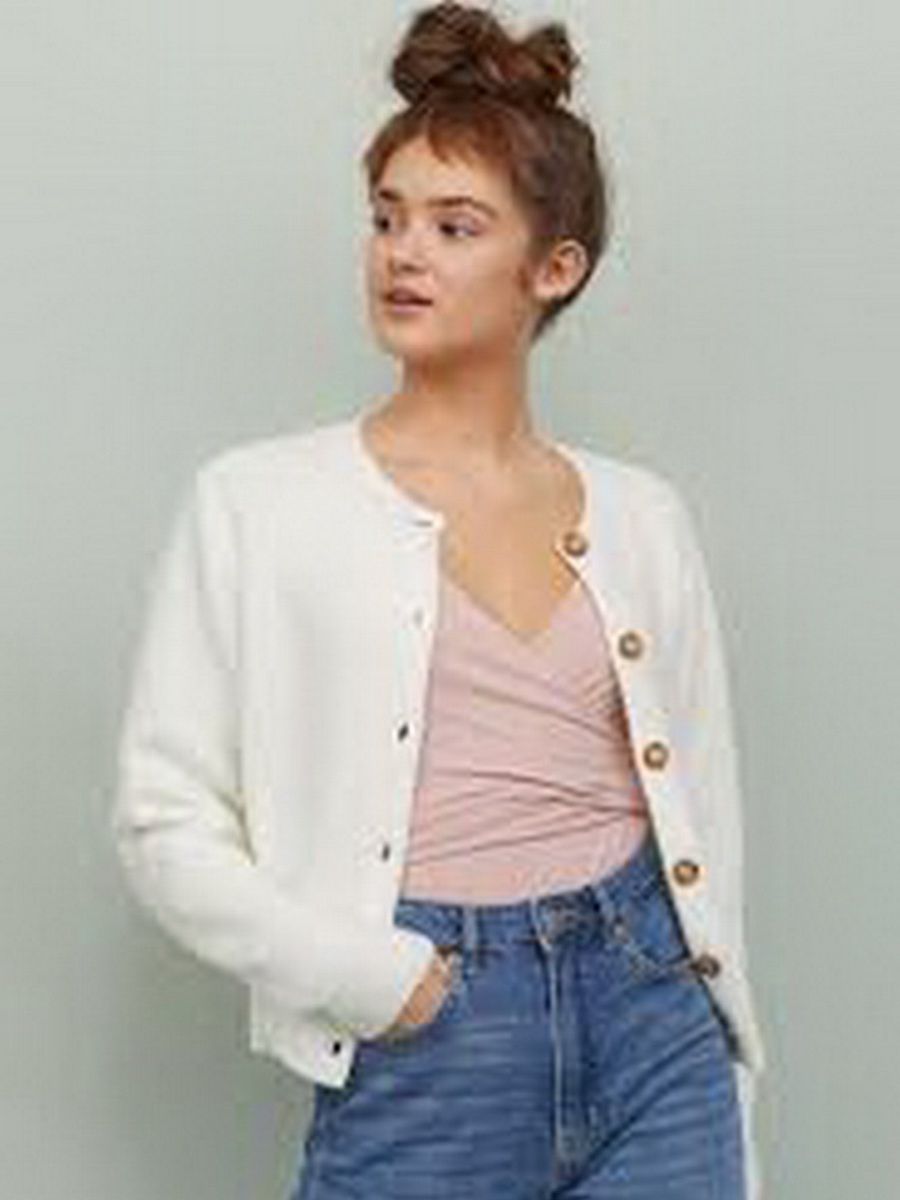 

Кардиган H&M 0811662-1 XL Белый