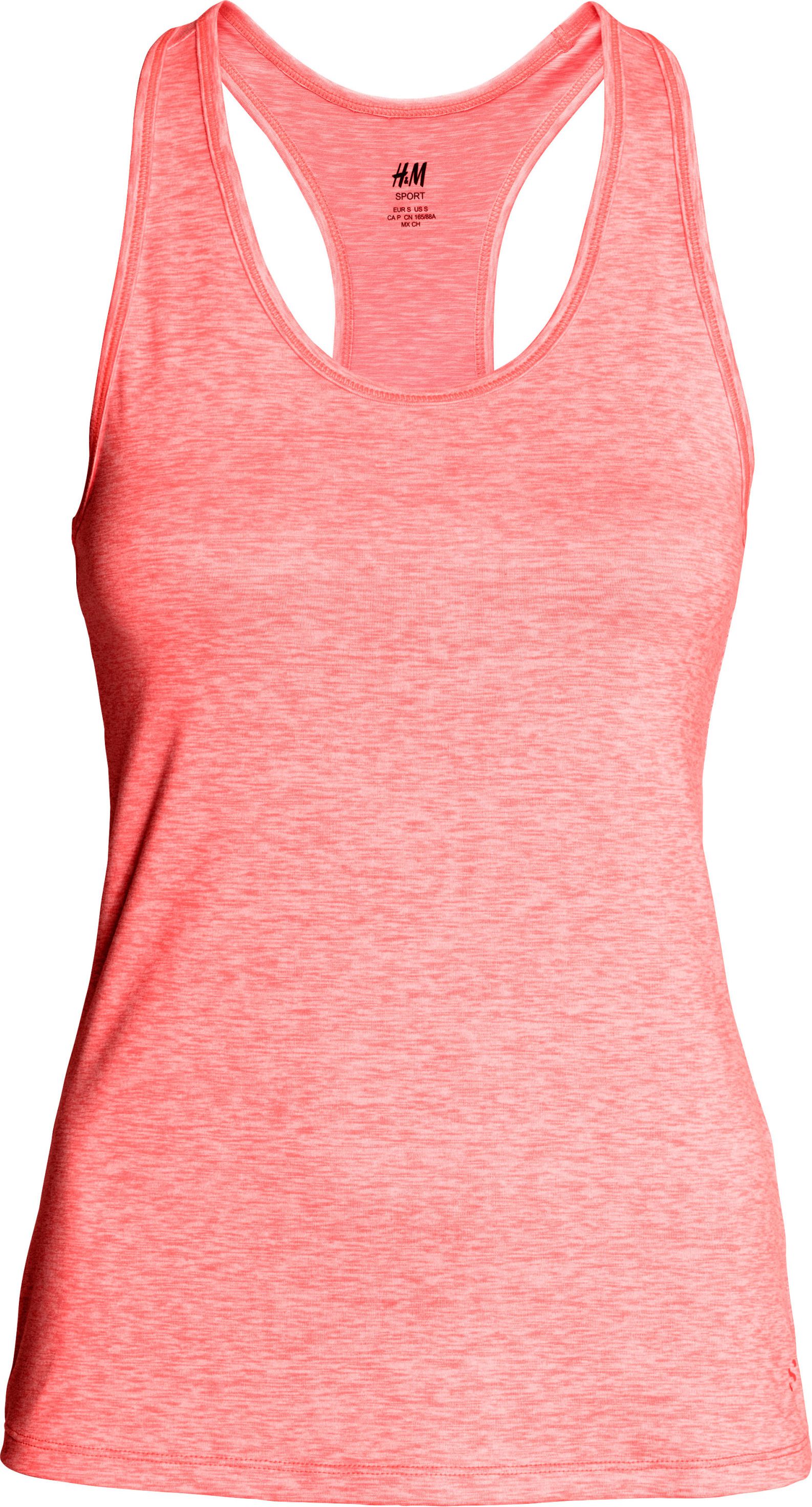 

Майка H&M Sport 0453988-5 S Коралловая