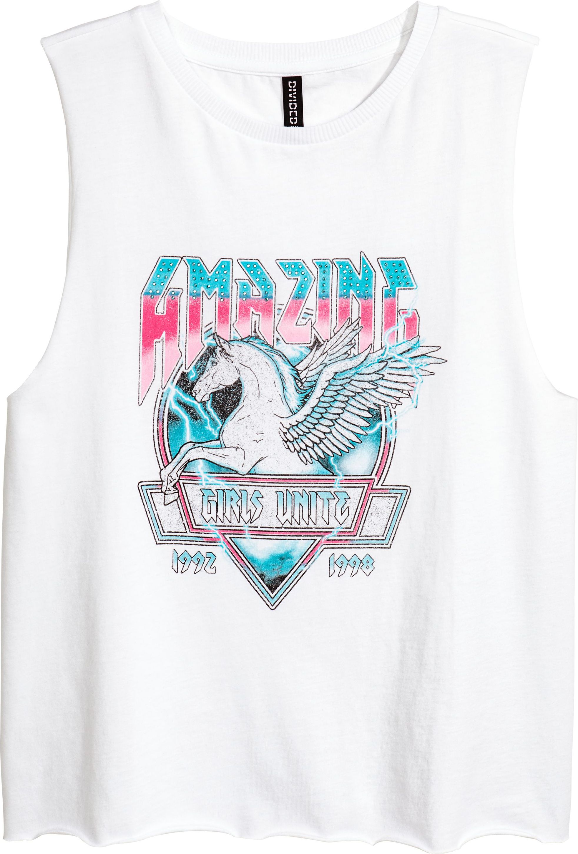 

Майка H&M 0494171-5 S Белая