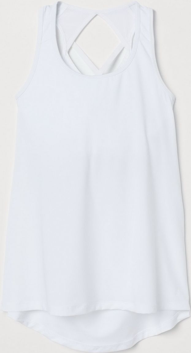 

Майка H&M Sport 0703559-9 XS Белая
