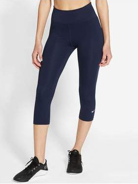 

Спортивные капри Nike W Nk One Df Mr Cpri Tgt DD0245-451 XS