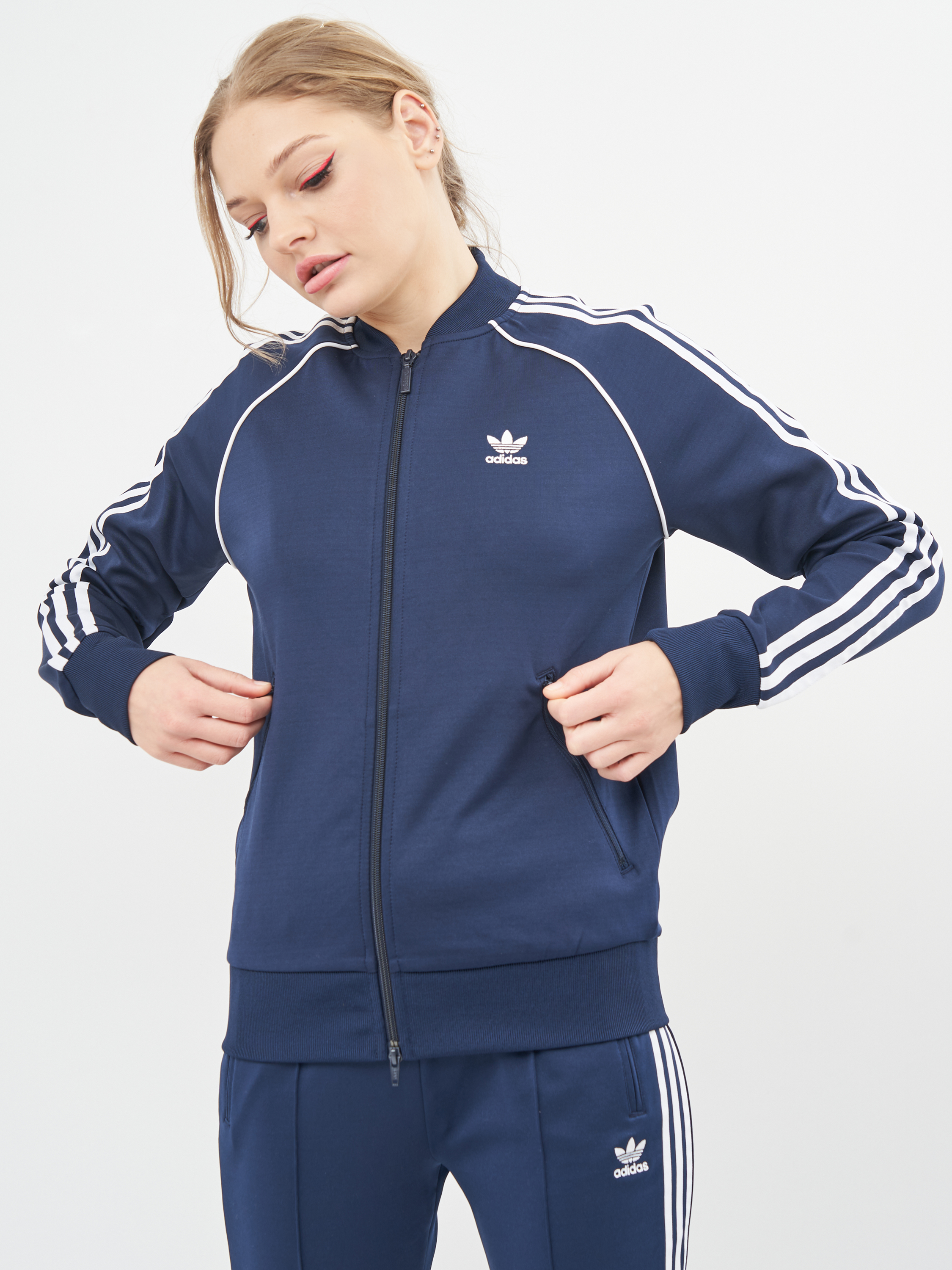 

Спортивная кофта Adidas GD2376 S Conavy/White