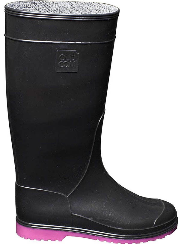 

Резиновые сапоги OLDCOM Accent 35-36 Черно-розовые