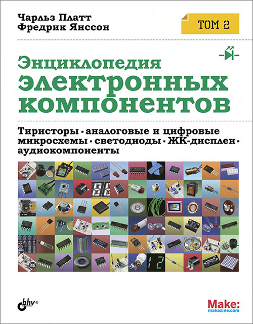 

Энциклопедия электронных компонентов. Том 2. Тиристоры, аналоговые и цифровые микросхемы, светодиоды, ЖК-дисплеи, аудиокомпоненты - Фредрик Янссон, Чарльз Платт (978-5-9775-3749-0)