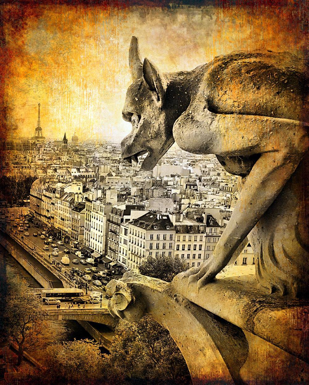 

Фотообои LaPrint Париж Живопись (10000365)