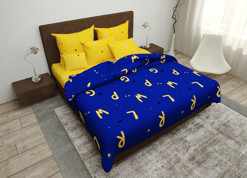 

Комплект постельного белья SoundSleep Alphabet Бязь 160х220