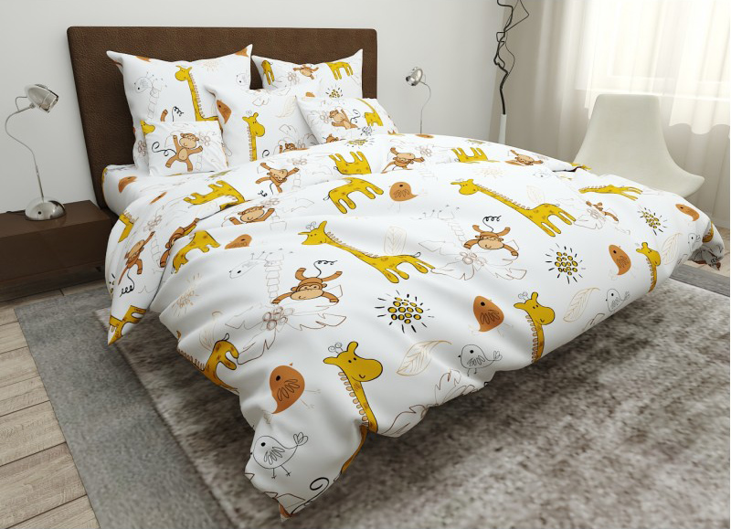 

Комплект постільної білизни SoundSleep Giraffes Бязь 105х145
