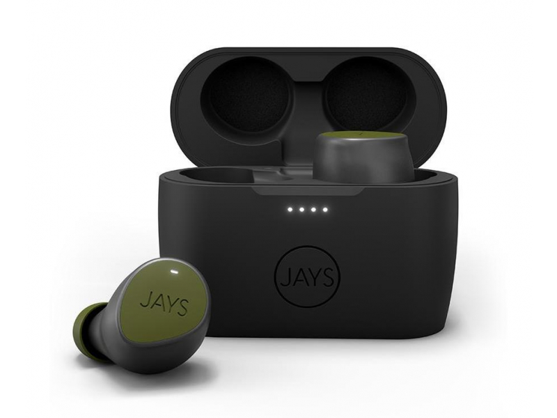 

Наушники Jays m-Seven True Wireless Green