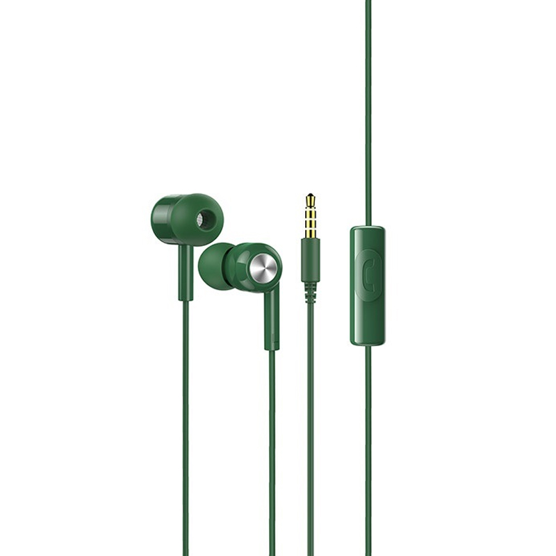 

Навушники Joyroom JR-E102S з мікрофоном green