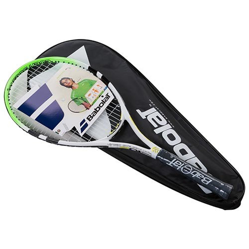

Ракетка для большого тенниса Babolat зеленая, длина 27 дюймов