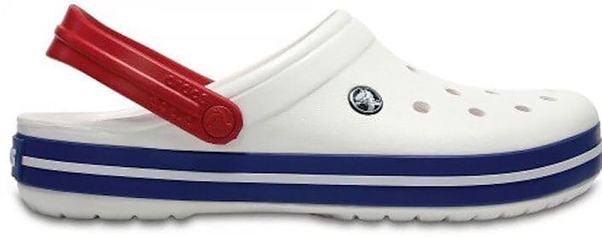 

Сабо Crocs Crocband Women’s CS - М9/W11 (42) длина стопы 26.8-27.5см WhiteBlue