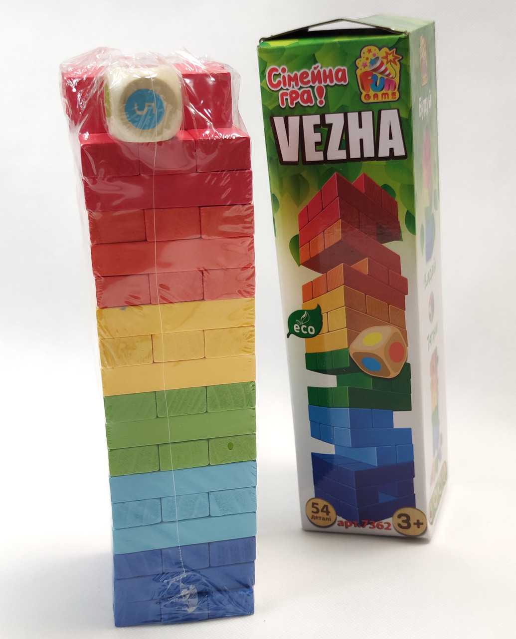 

Настольная игра Ginge Jenga дженга (7362-1)