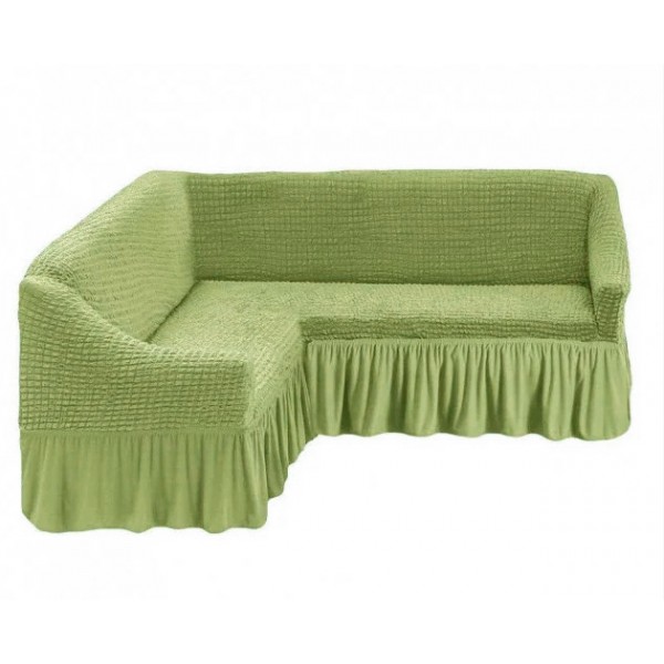 

Чехол для углового дивана Home Collection Evibu Турция Оливковый (NT-10481)