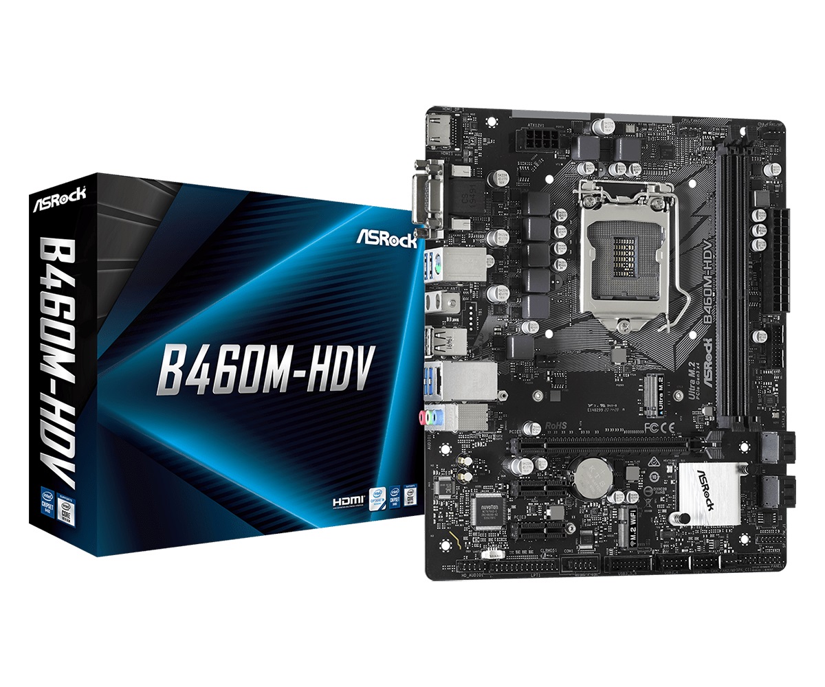 

Материнская плата ASRock B460M-HDV Socket 1200