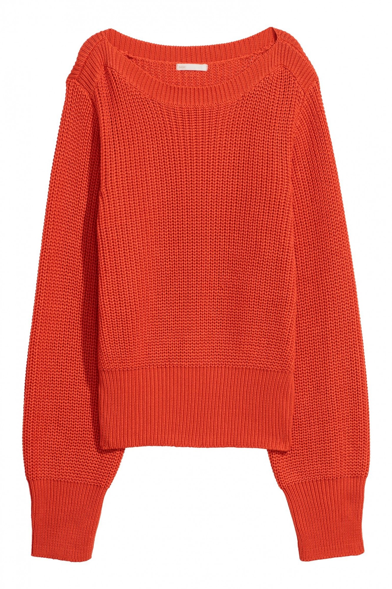 

Свитер оверсайз H&M L темно-оранжевый 5807707RP21