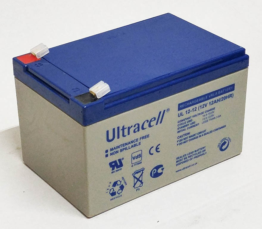 

Батарея аккумуляторная Стационарная Ultracell AGM 7.2Ач UL12-12 12В Англия