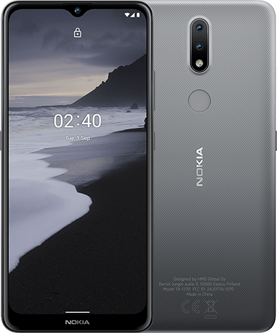 

Мобильный телефон Nokia 2.4 2/32GB Charcoal