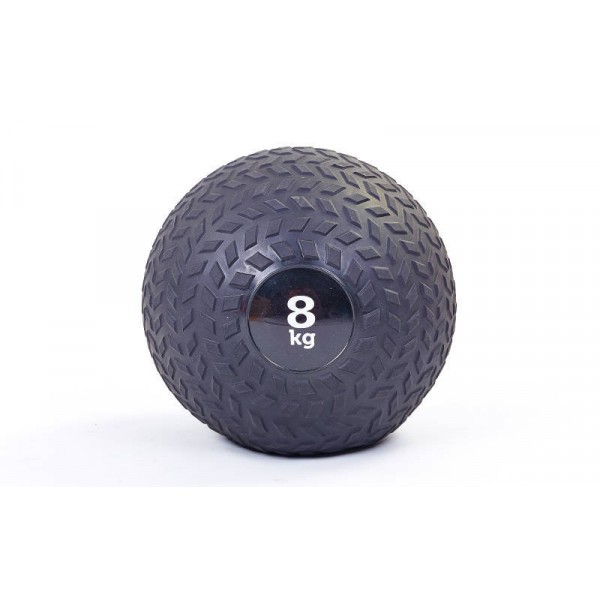 

Мяч набивной слэмбол для кроссфита рифленый Record SLAM BALL 8 кг