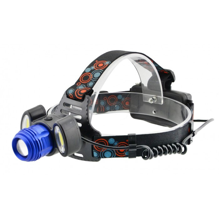 

Налобный фонарь BL POLICE С862 3 диода T6 фонарик 1480 Lumen (IM)