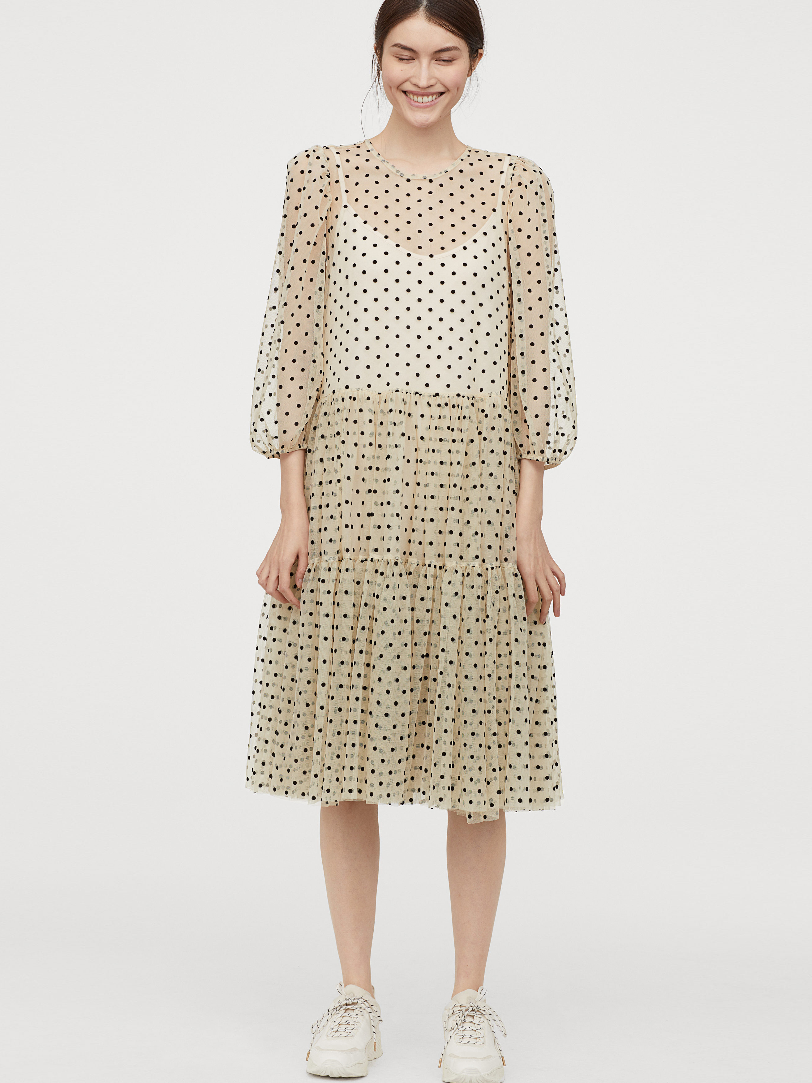 

Платье H&M 0853932-0 S Молочное