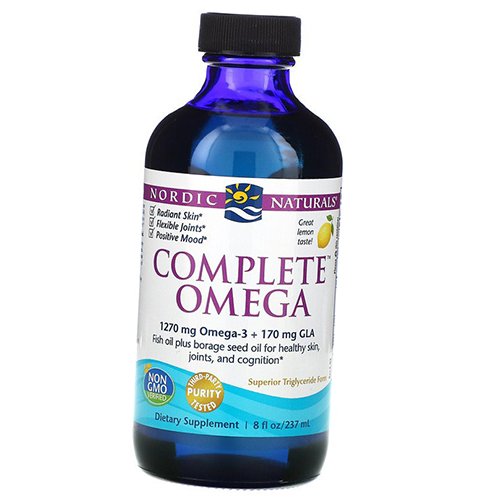 

Complete Omega Liquid Nordic Naturals 237мл Лимон (67352028)