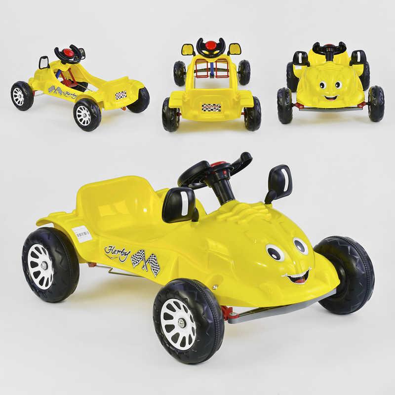 

Машина педальная HERBY Pilsan 07-302, Желтый