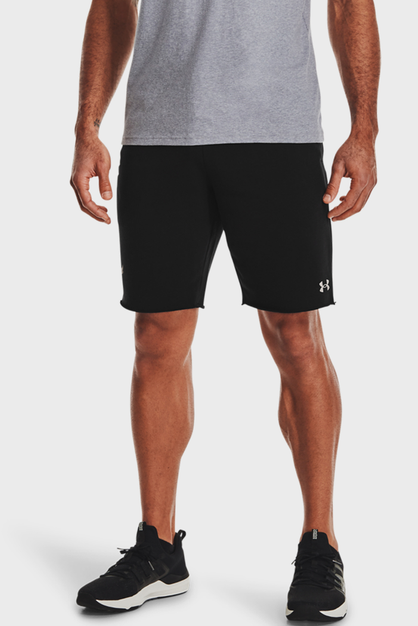 

Мужские черные шорты UA Project Rock Terry Shorts Under Armour XXL 1361751-001