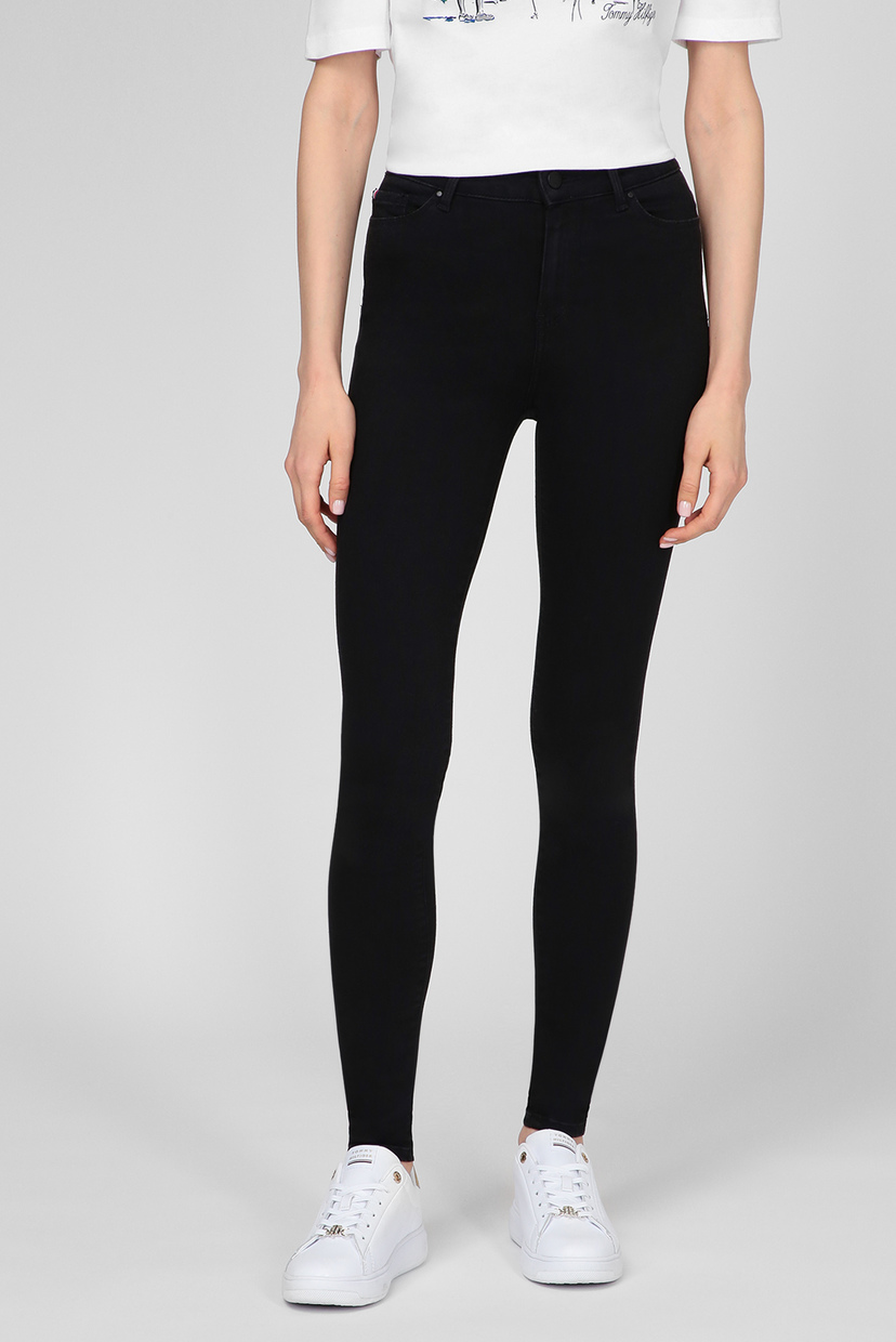 

Женские черные джинсы TH FLEX HARLEM U SKINNY HW Tommy Hilfiger 27-30 WW0WW28789