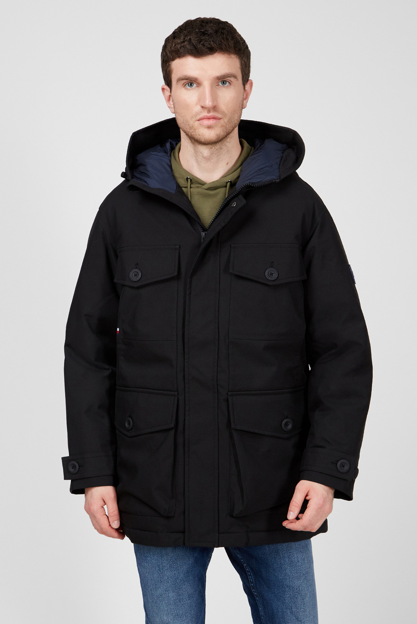 

Мужская черная куртка HEAVY CANVAS Tommy Hilfiger L MW0MW14891