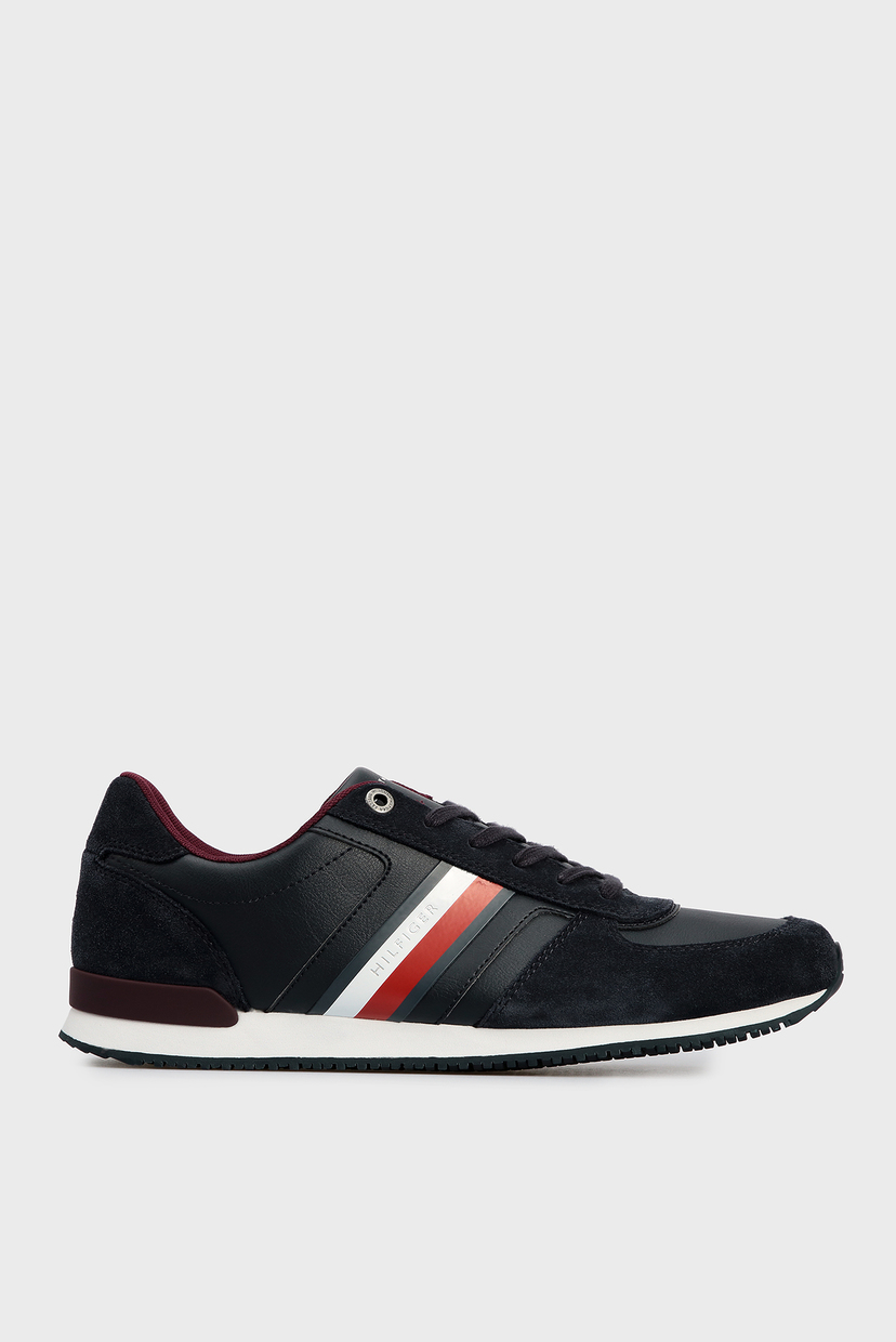 

Мужские темно-синие сникеры Tommy Hilfiger 41 FM0FM03658