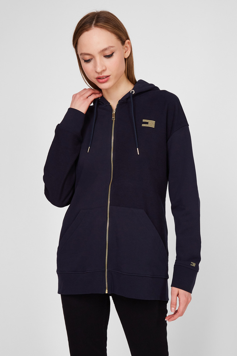 

Женское темно-синее худи ICON RELAXED Tommy Hilfiger XS WW0WW28217
