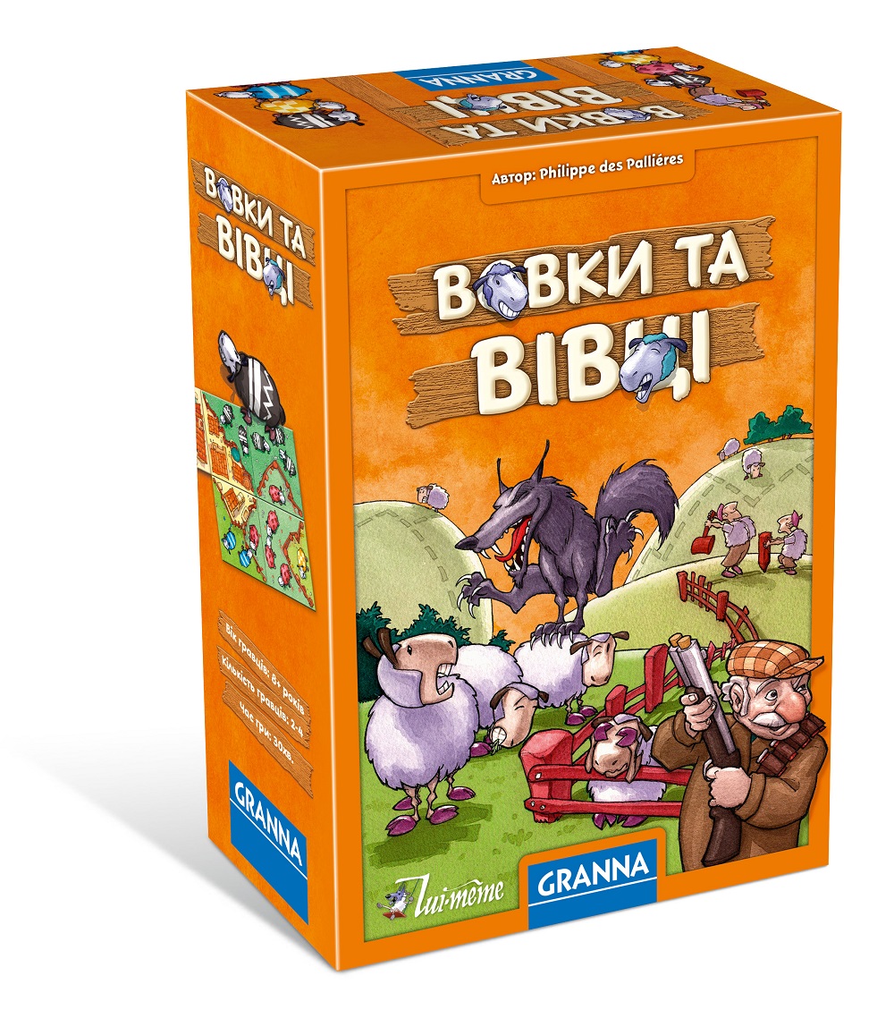 

Настольная игра Granna Волки и овцы (83651)