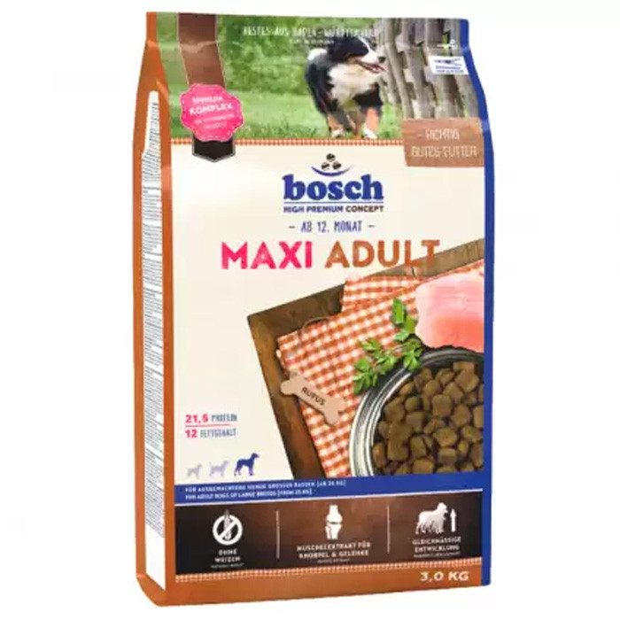 

Сухой корм для собак Bosch Adult Maxi для взрослых собак крупных пород 15 кг