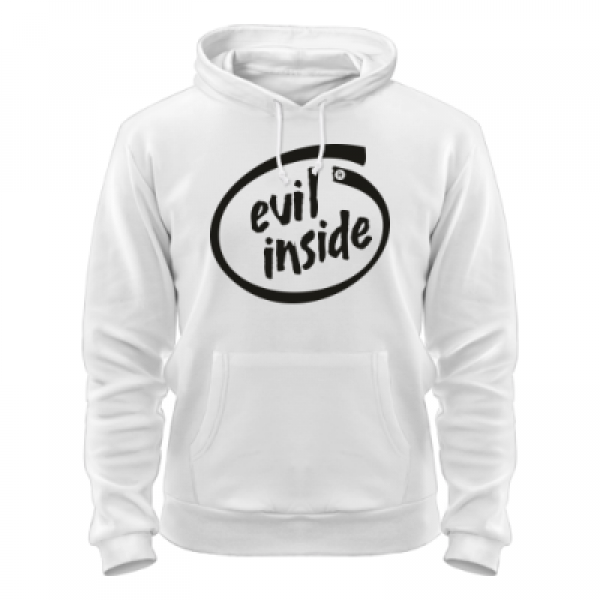 

Худи Sprintom с принтом (Evil inside) L, белая