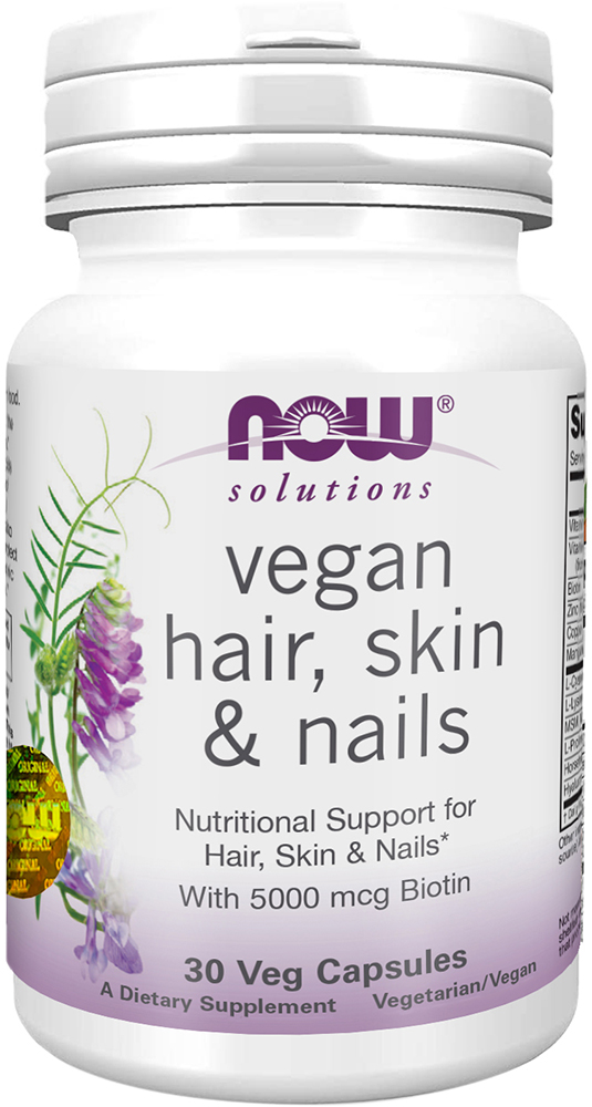 

Диетическая добавка Now Foods Vegan Hair, Skin & Nails Краса и здоровье в капсулах №30 (733739110381)