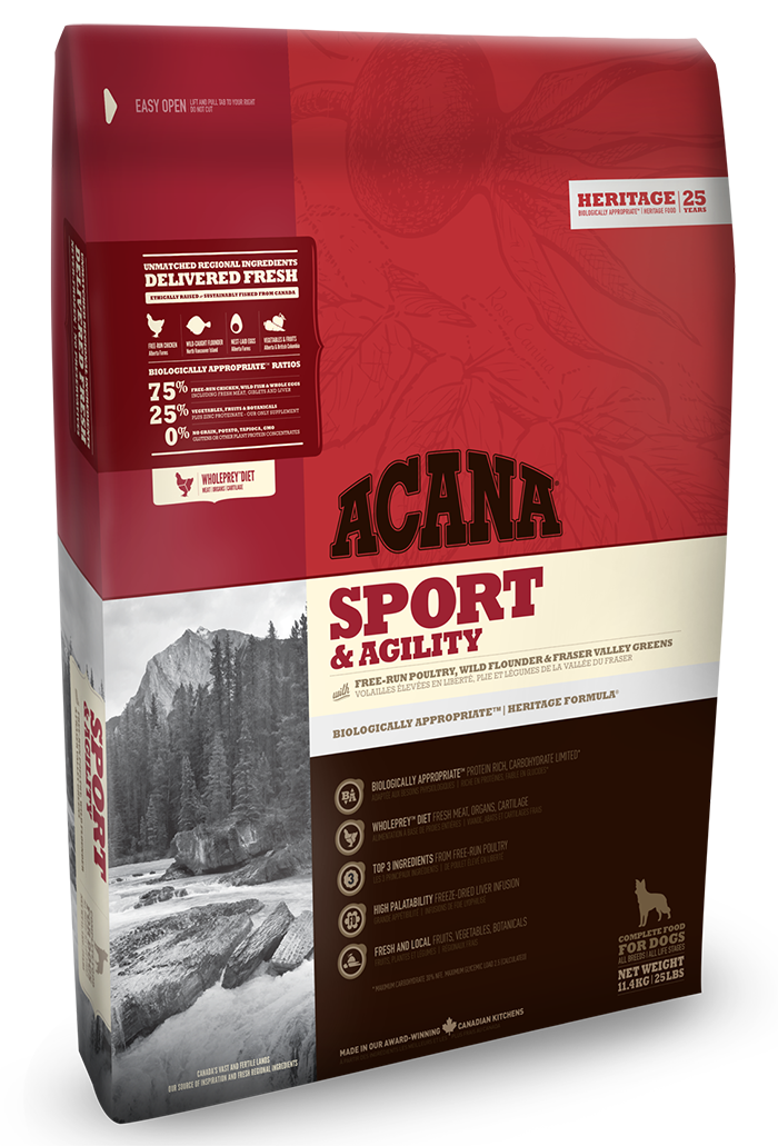 

Сухой корм для взрослых активных собак всех пород ACANA Sport&Agility 11.4 кг