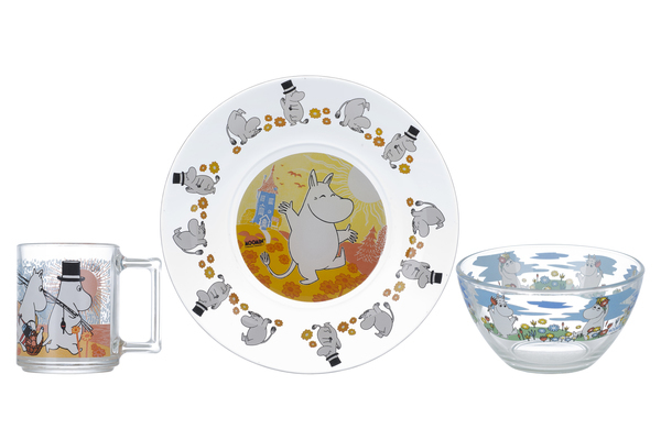 

Набор детской посуды Galleryglass МУМИ-ТРОЛЛИ Н.1914;0193;1542ДЗ МУМИ-Т