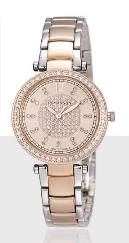 

Часы ROMANSON RM6A03QLJJACR1 (RM6A03QLR2T RG)