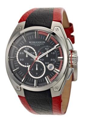 

Часы ROMANSON AL1264HM1WB32Q (AL1264HMWH BK RED)