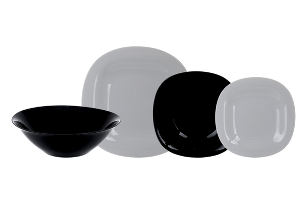 

Сервиз Luminarc Carine granit&black N7669