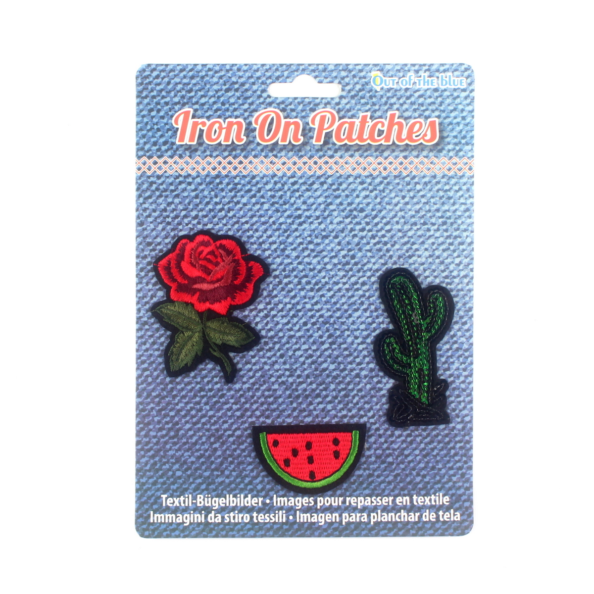 

Дисплей шевроны Iron on Patches "Роза"