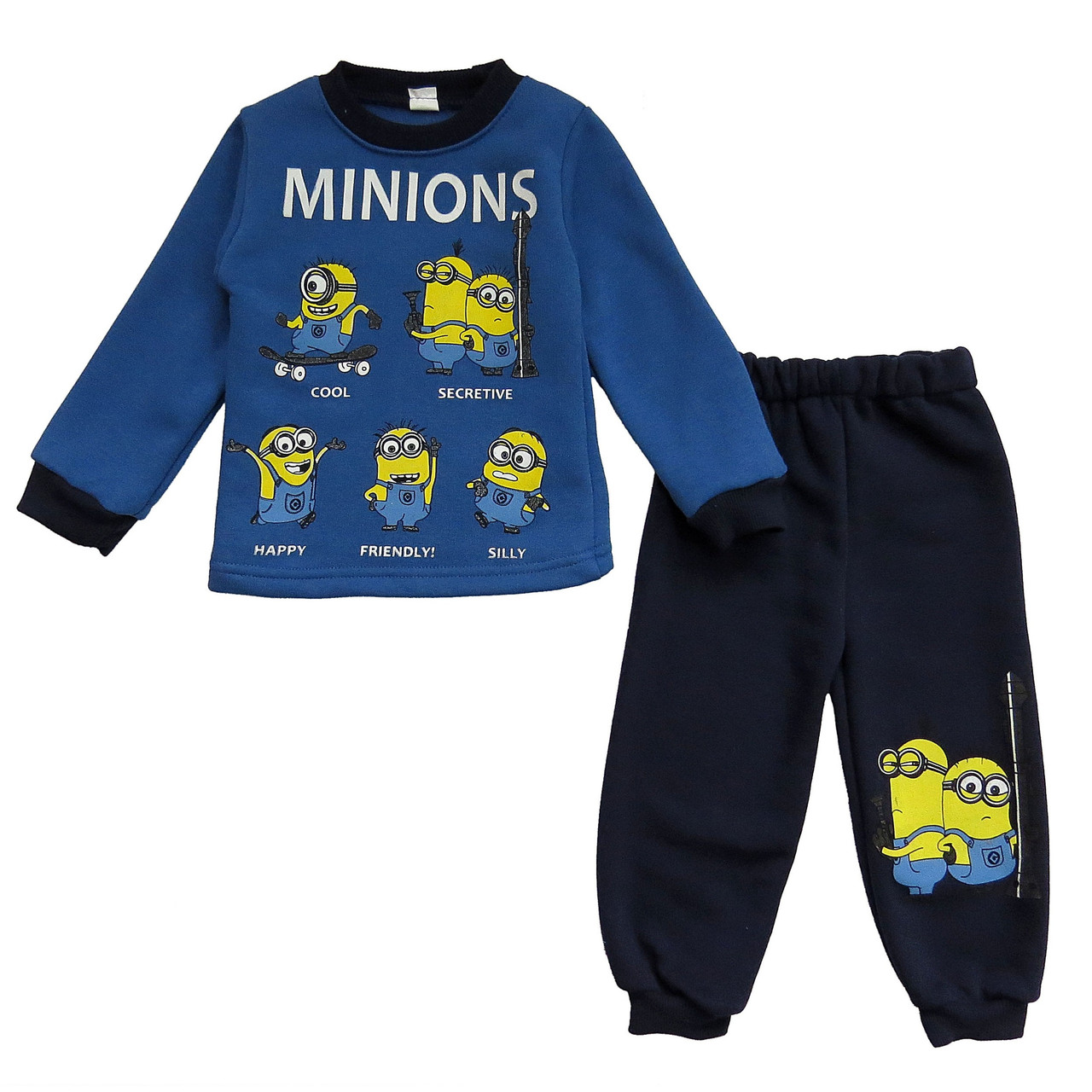 

Теплый костюм Minions Malecko для мальчика 92 см Синий / темно-синий 12072