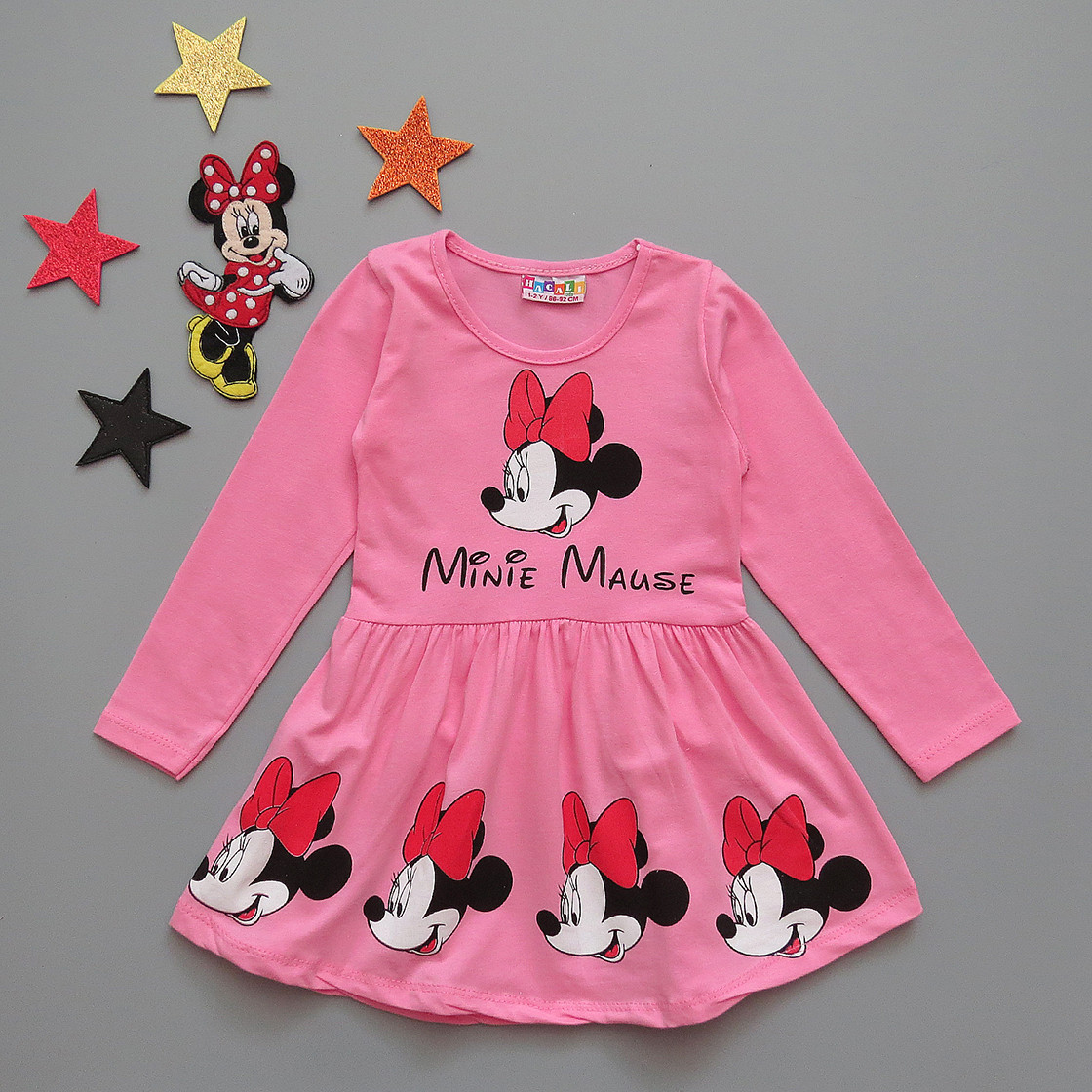

Платье Minnie Mouse Hacali kids для девочки 86-92 см Розовое 17745