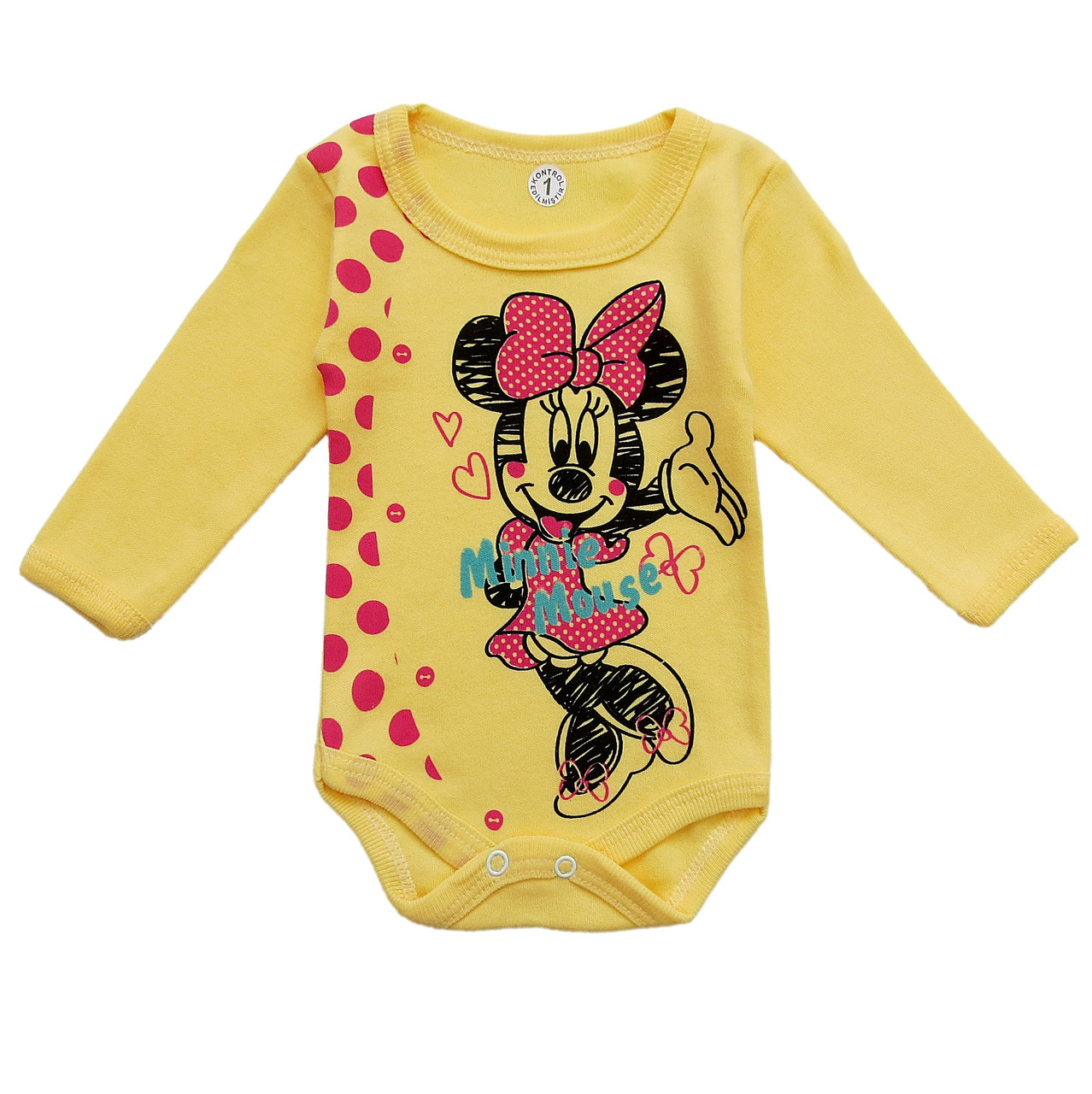 

Боди Minnie Mouse Destino для девочки 56 см Желтый 8328