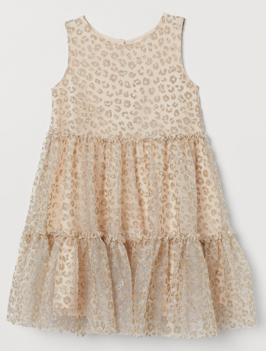 

Платье H&M 0763807003 134 СМ Бежевый 63816