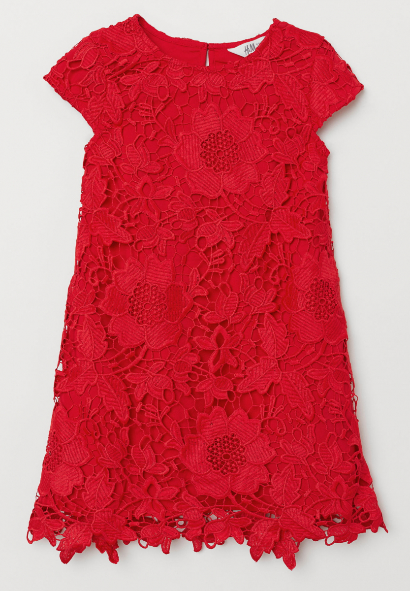 

Платье H&M 0678602002 104 СМ Красный 63922