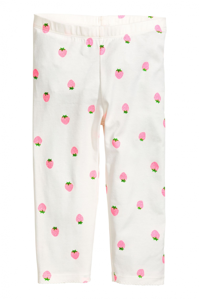 

Лосины H&M 0453134002 110-116 СМ Белый 63811
