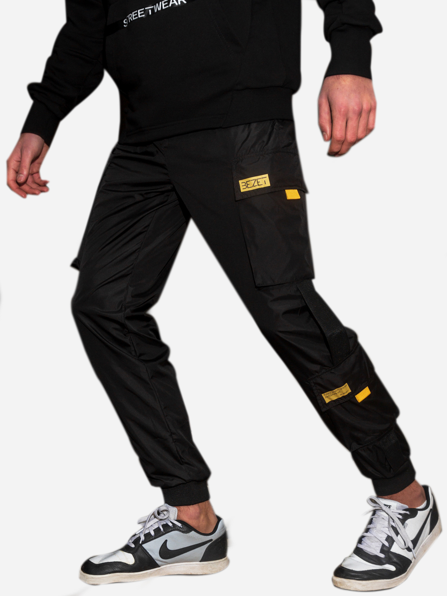 

Cпортивные штаны BEZET Hype Black'20 1411 S Черные