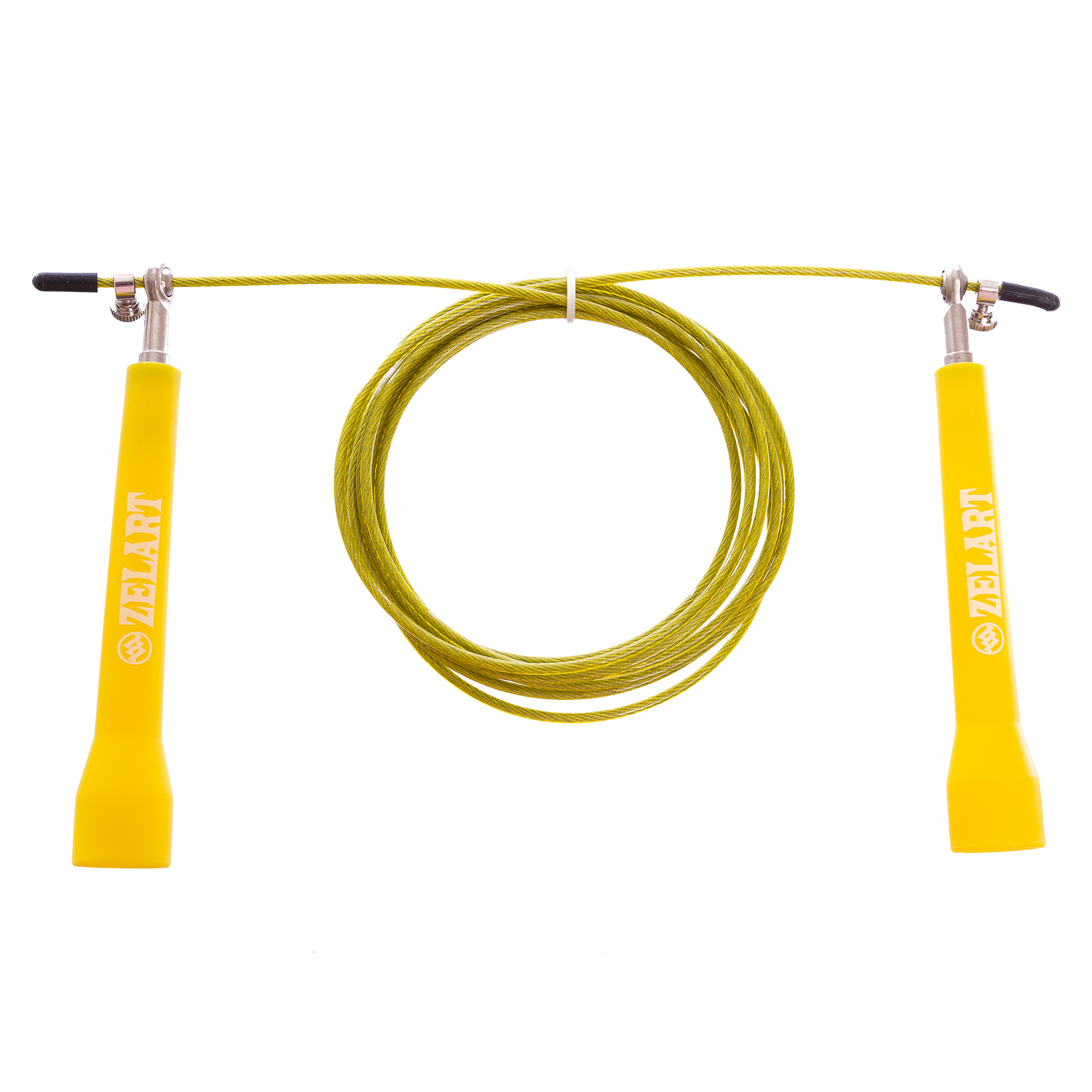 

Скакалка для кроссфита с шарнирным подшипником Желтая FI-5101